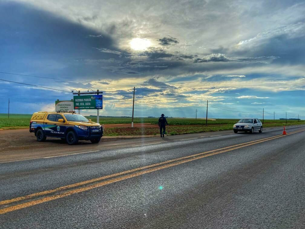 Imagem de compartilhamento para o artigo PMR inicia na sexta-feira Campanha Maio Amarelo nas rodovias estaduais de Mato Grosso do Sul da MS Todo dia